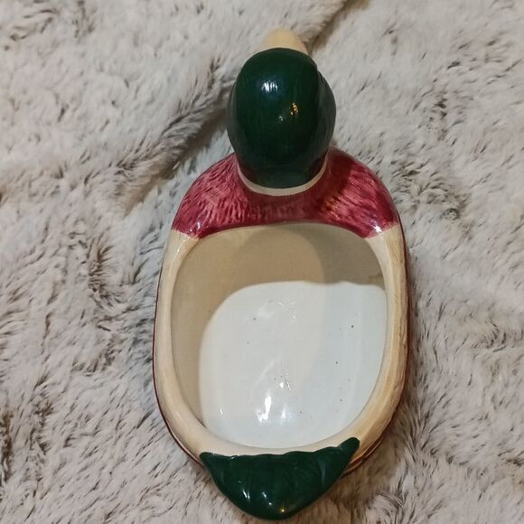 Soap dish , hand painted, duck - Picture 5 of 8